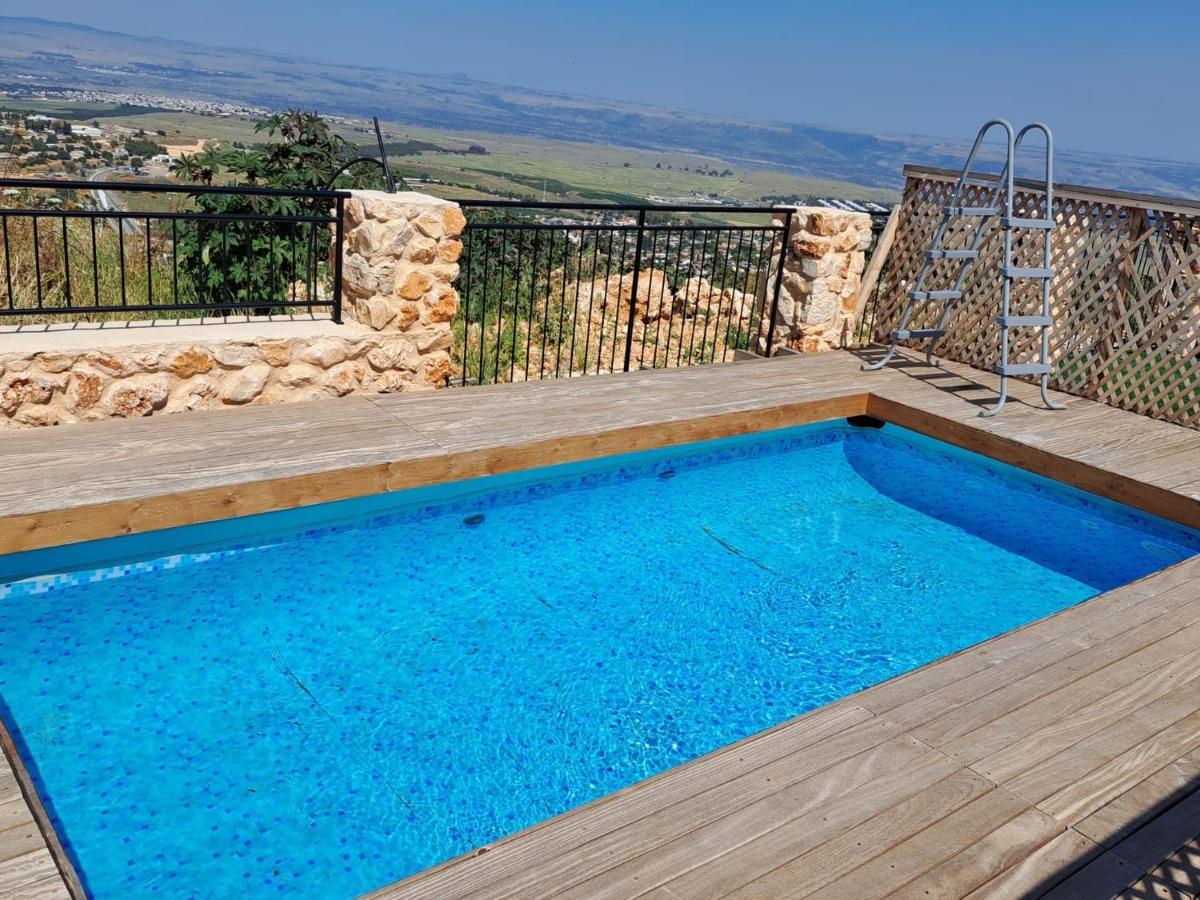 צימר בקתה מול הנוף Safed Exteriér fotografie