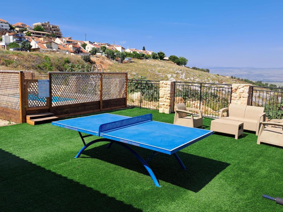 צימר בקתה מול הנוף Safed Exteriér fotografie
